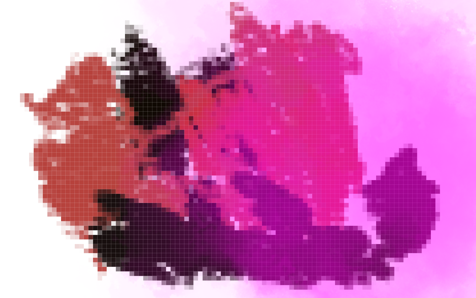 Lava is hot. And pixelated.